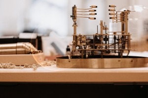 Hungeling & Töchter Detailansicht eines Uhrenwerkes